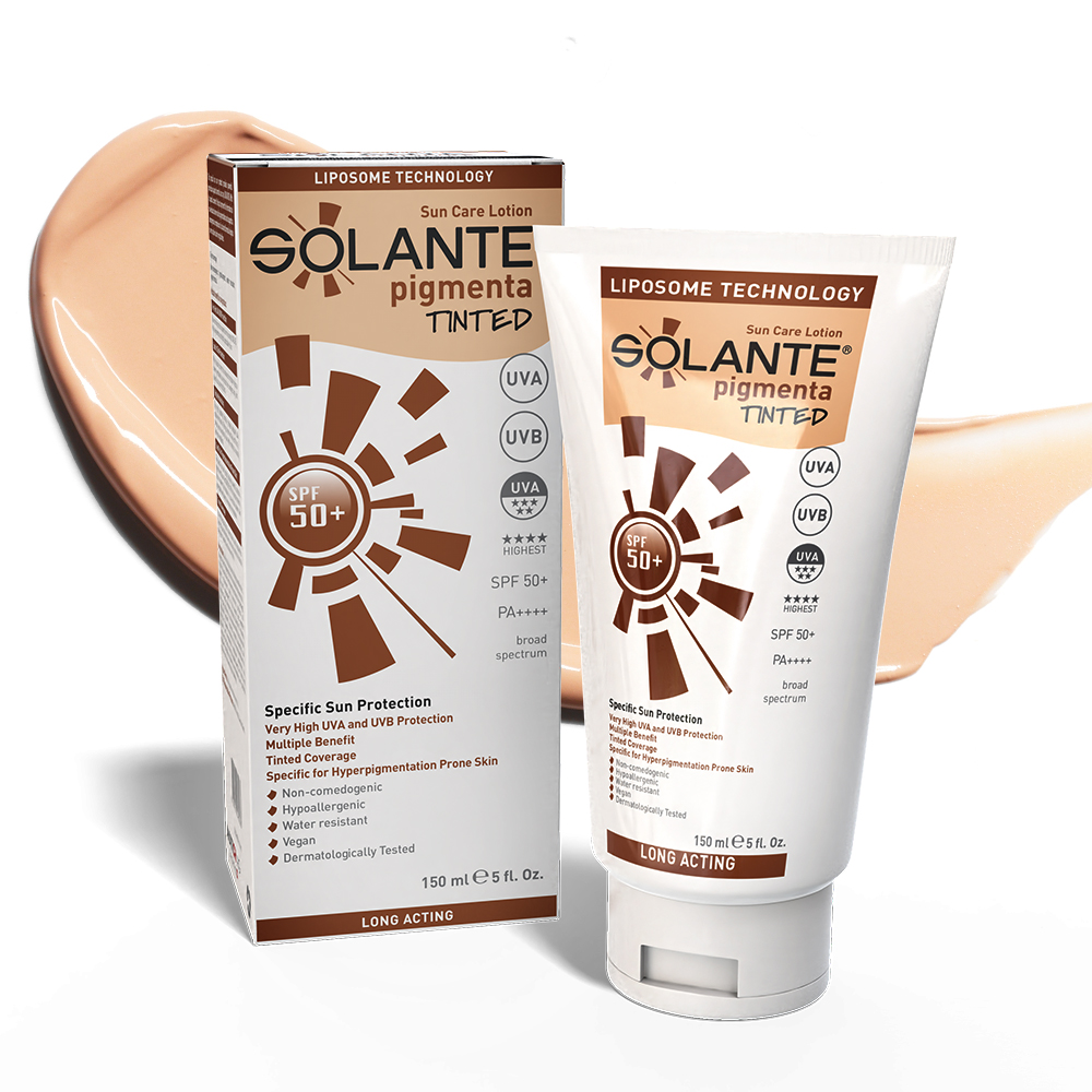 Solante Pigmenta Tinted SPF 50+ Losyon 150 ml ürün görseli